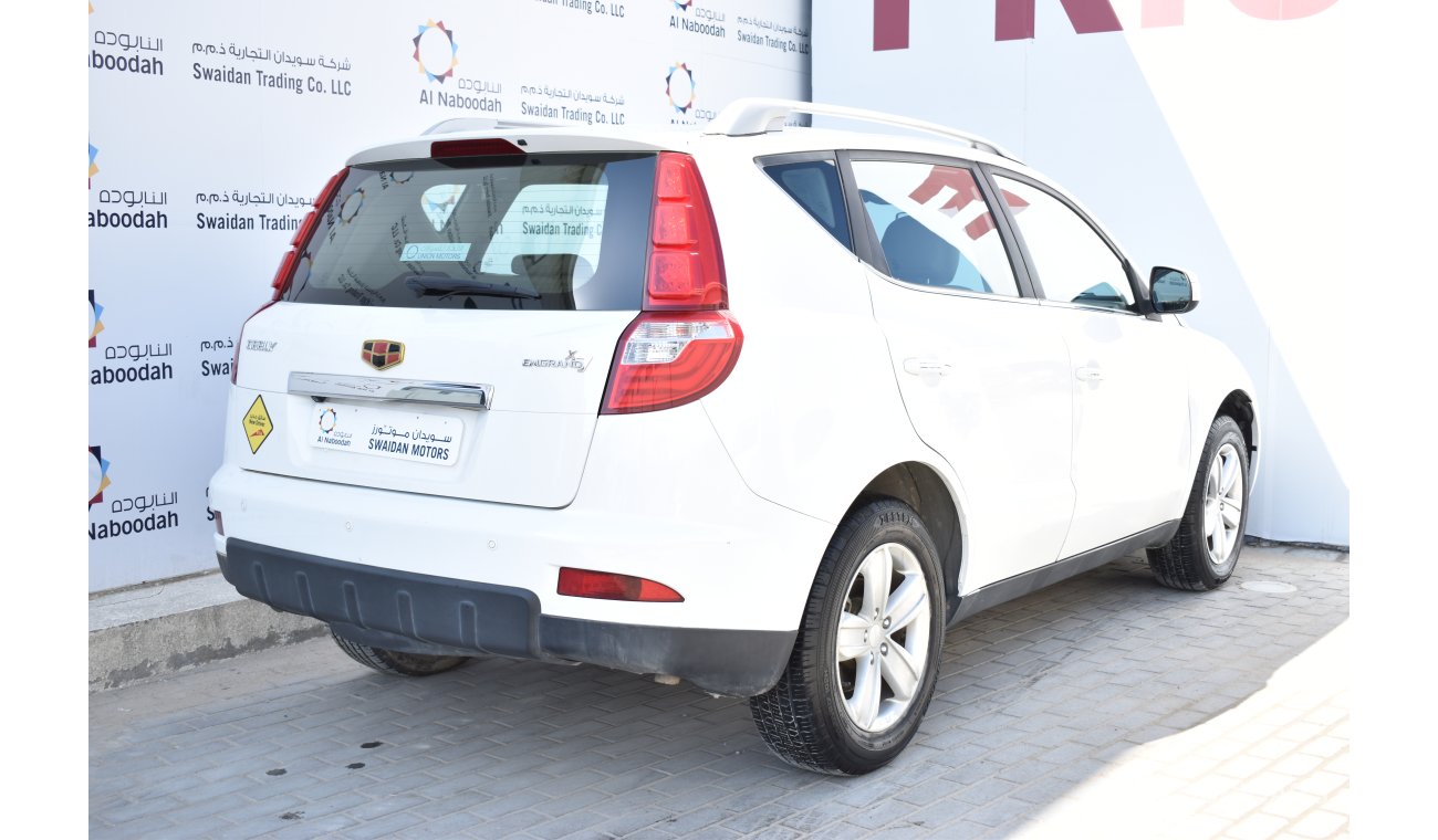 Geely Emgrand x7 2.4L 2015 MODEL GCC  FULL OPTION