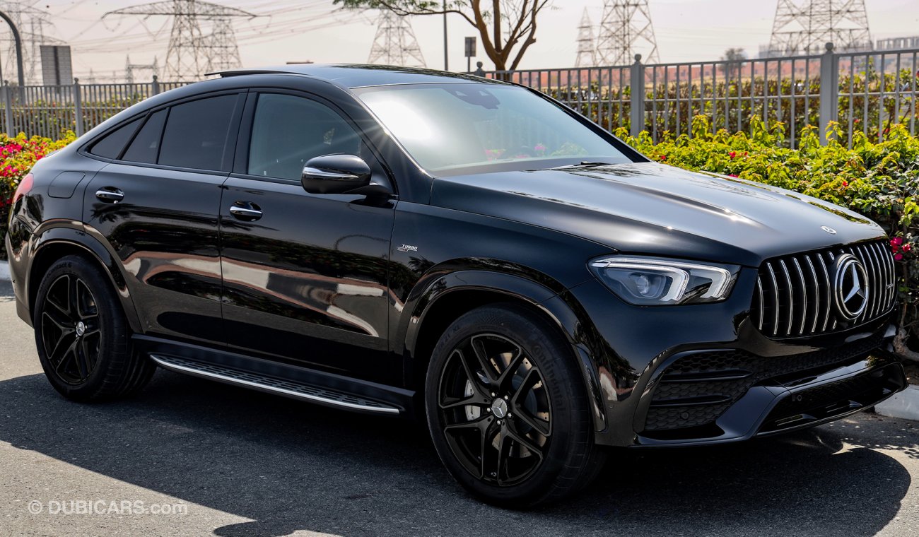 Mercedes-Benz GLE 53 AMG 2021 Coupe Night Package Turbo V6 GCC 0km, w/ 2 Yrs Ultd Milg Wnty + 3 Yrs or 60K KM Srvis @EMC