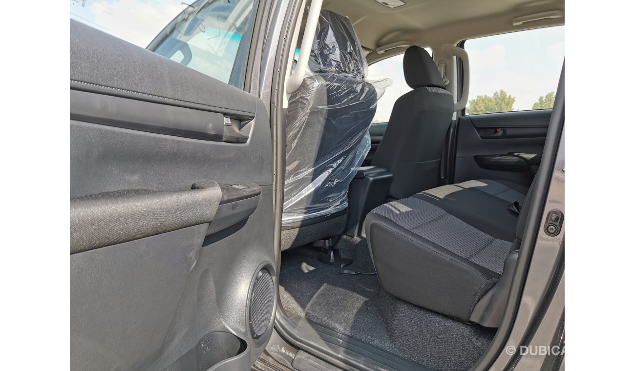 Toyota Hilux 2.4L, Diesel, Power Windows, BIG BODY, 4X4, 2024MY, Diff Colors available in Quantity.