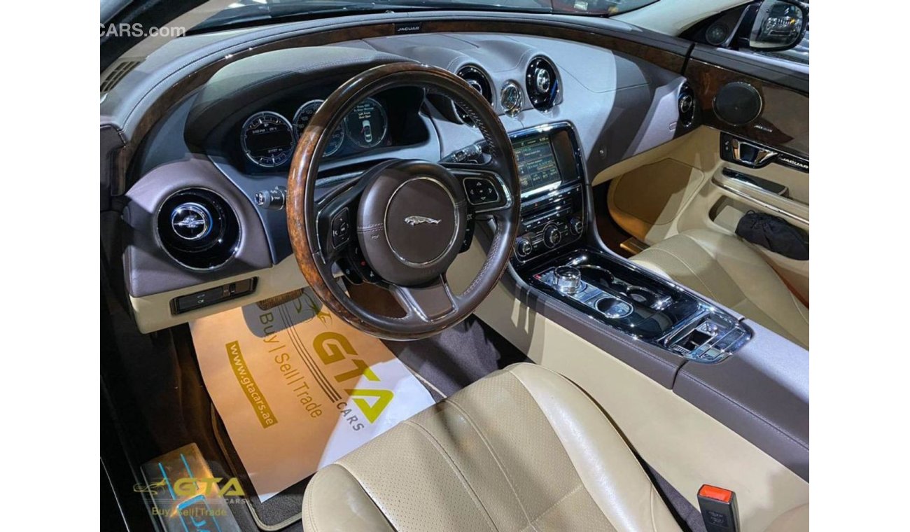 Jaguar XJ 2015 Jaguar XJL Premium, Warranty, Full History, GCC, Low Kms