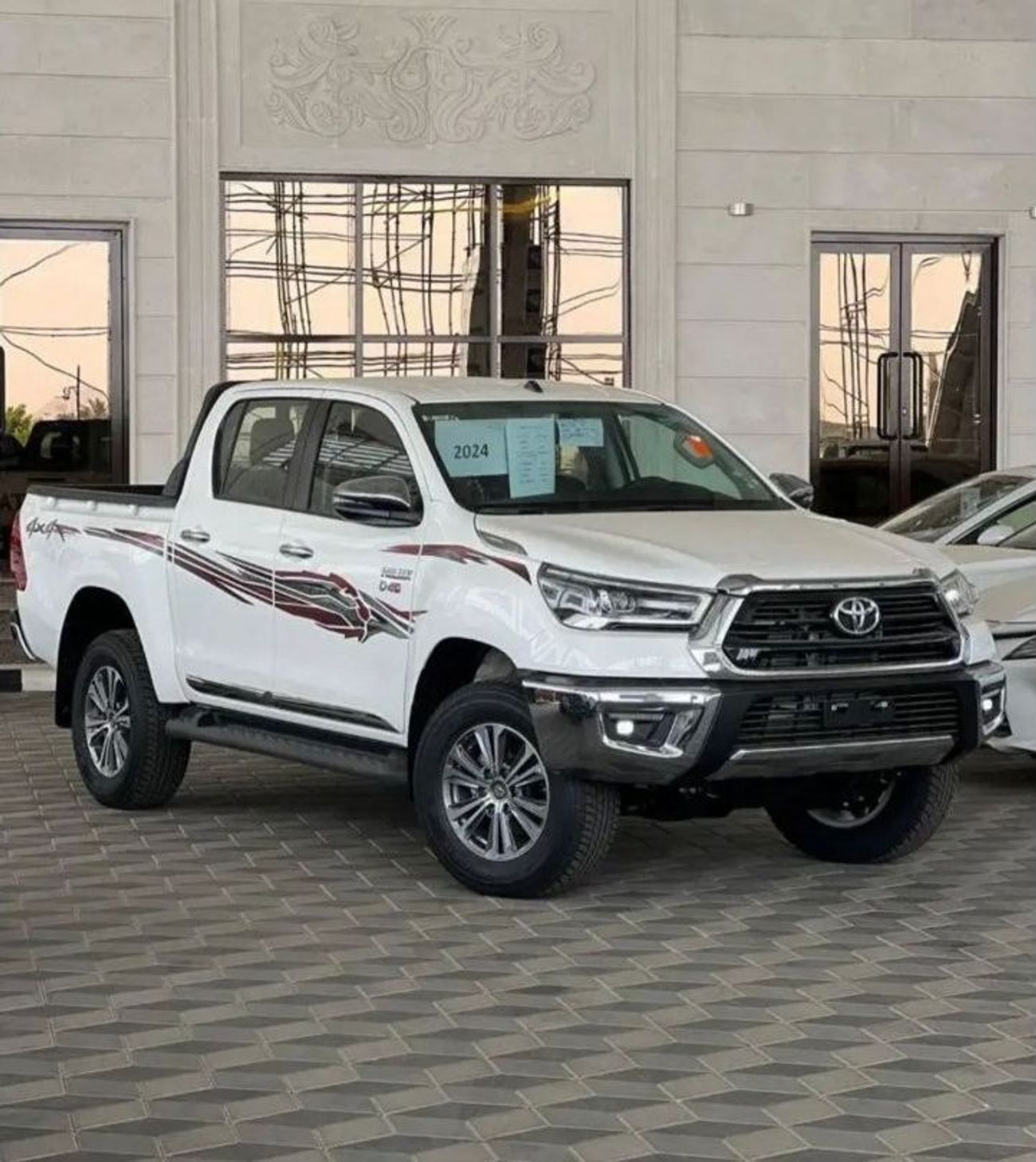 تويوتا هيلوكس 2024 تويوتا هايلكس 2400cc D4DT SR5 ديزل أوتوماتيكي 4X4 كابينة مزدوجة صفر كيلومتر كاميرا AC رقمية خيا