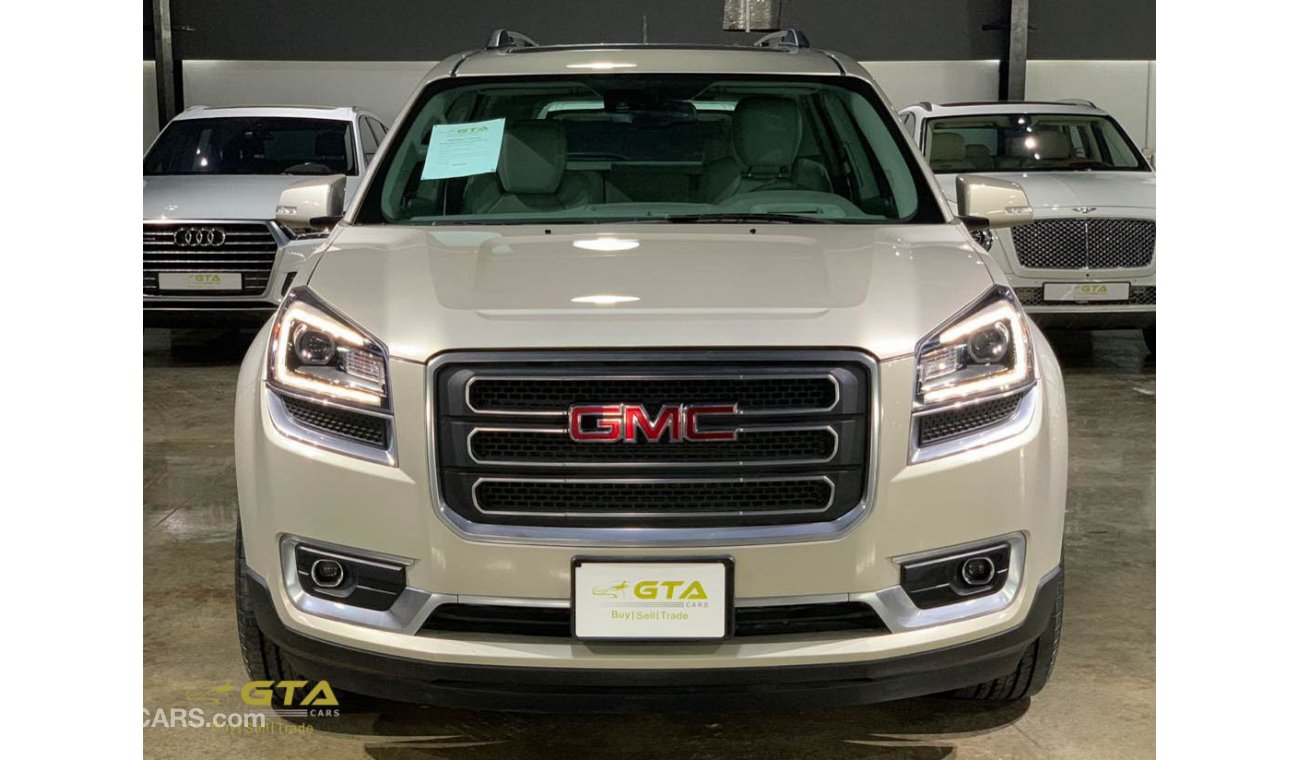 GMC Acadia SLT AWD, Warranty, Service History, GCC