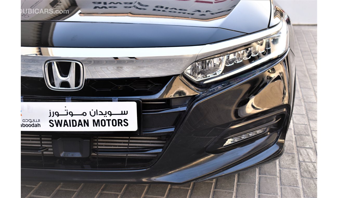 Honda Accord AED 2056 PM | 1.5L EX-L FULL OPTION GCC WARRANTY