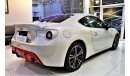 Toyota 86 GTX 86 2014 Model!! in White Red Color! GCC Specs