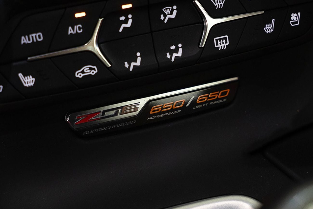 Chevrolet Corvette Z06 Manual 6.2L
