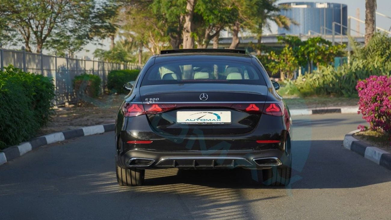 Mercedes-Benz E300 AMG EQ Boost 2.0T RWD 2026 GCC 0Km With 2 Years Unlimited Mileage Warranty @Official Dealer