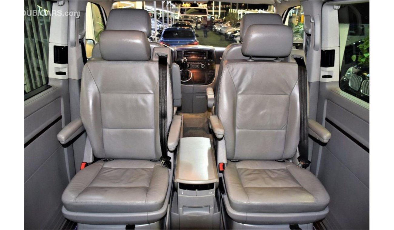 فولكس واجن T5 مالتيفان AMAZING Volkswagen Multivan 2013 Model!! in Silver Color! GCC Specs