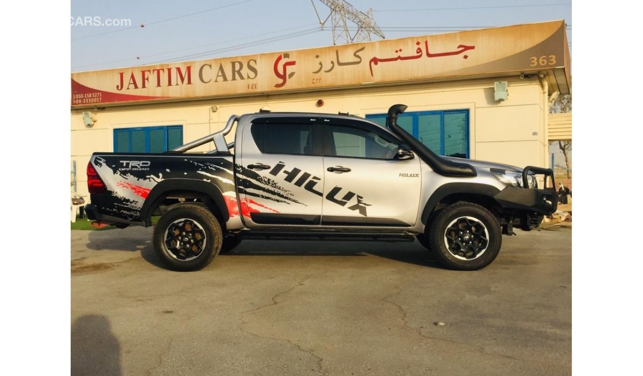 Toyota Hilux 2018 [Right-Hand Drive], Rugged Version, New Rims, 4x4, 2.8CC, Perfect Condition.