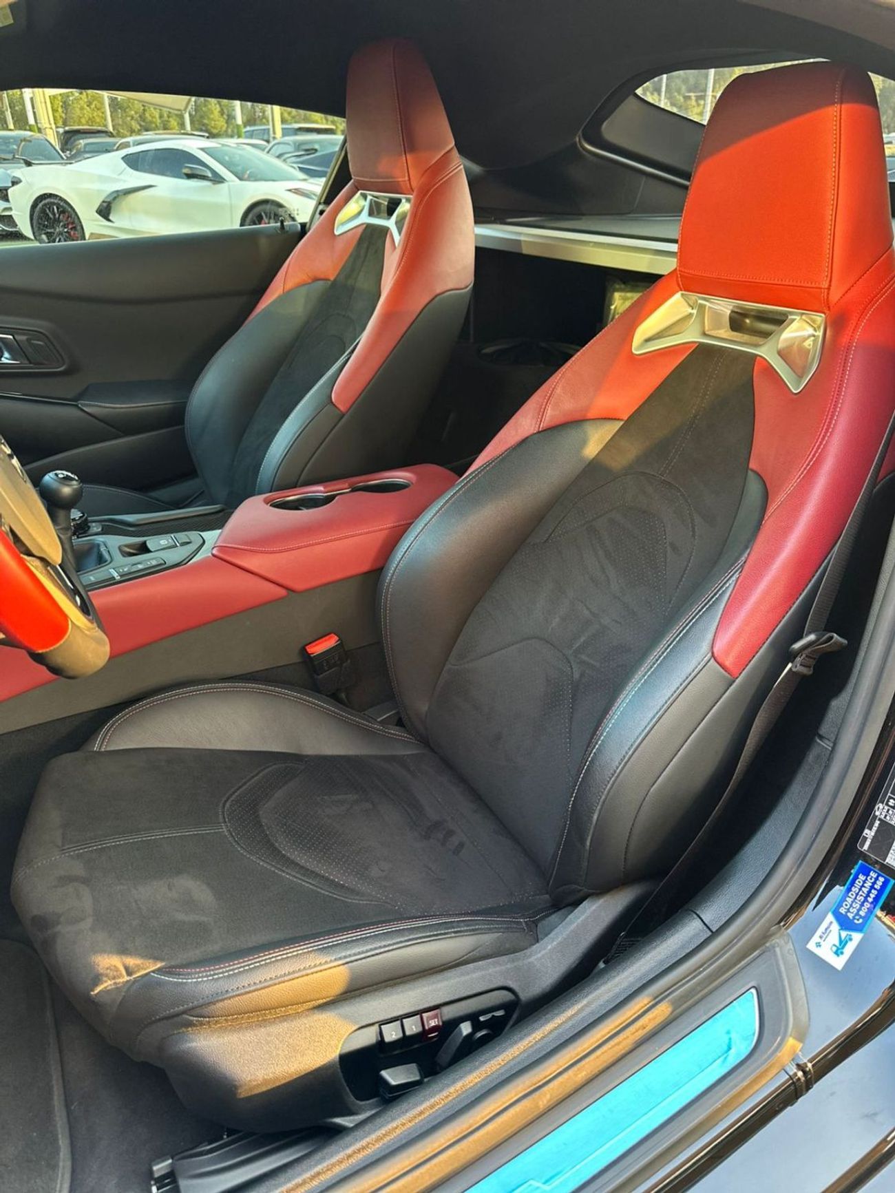 تويوتا سوبرا تويوتا سوبرا GR V6 خليجي صبغ وكالة تشييكات وكاله تحت الضمان جير عادى بحاله ممتازه