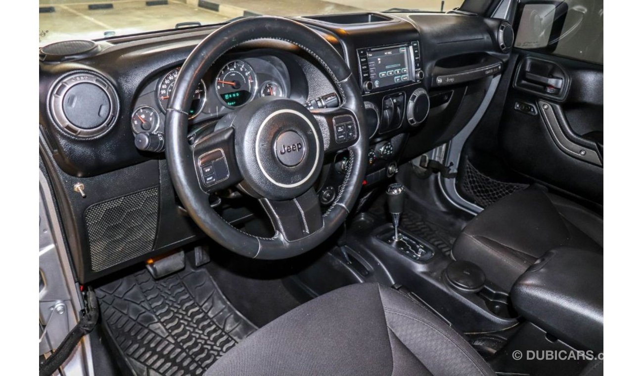 جيب رانجلر Jeep Wrangler Sport (2 Door) 2015 GCC under Warranty with Zero Down-Payment.