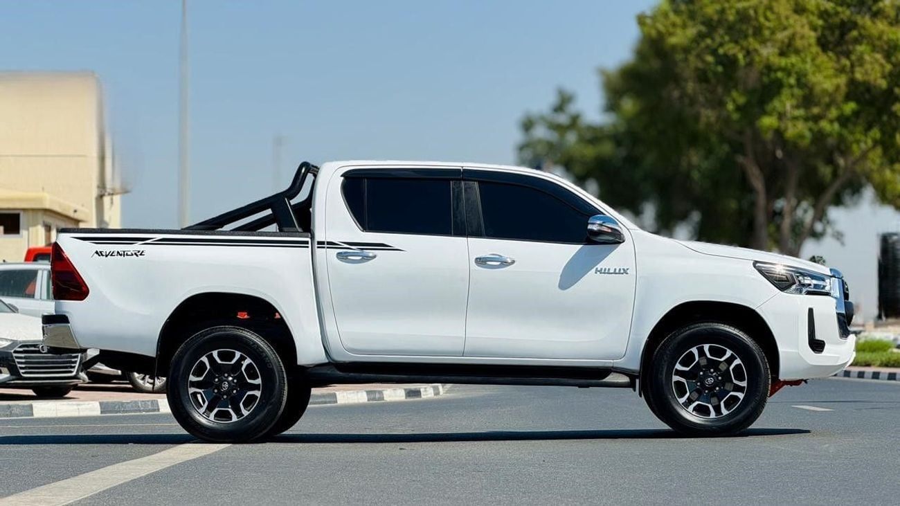 Toyota Hilux 2021| 2.8L DIESEL ENGINE | AT | RHD | HEAVY SPORTS BAR | ROOF MOUNTED LED LIGHTS | DIGITAL AC | ELEC