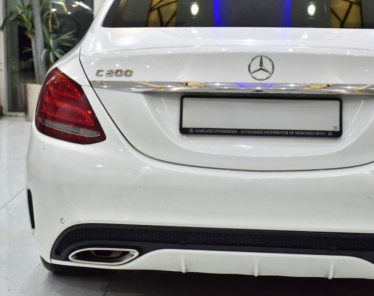 Mercedes-Benz C 200 EXCELLENT DEAL for our Mercedes Benz C200 ( 2017 Model ) in White Color GCC Specs
