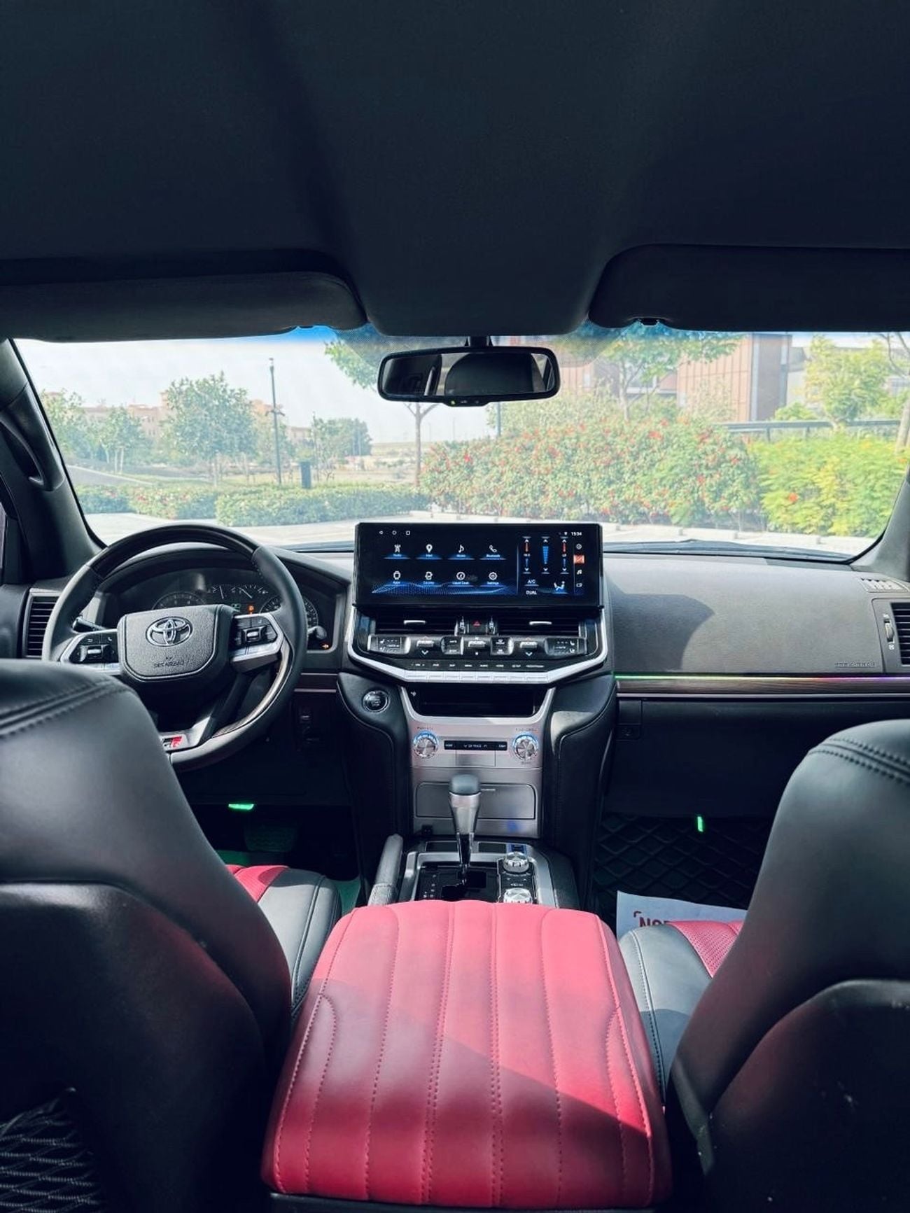 Toyota Land Cruiser GXR 2019 Model Facelift to 2024 Shape Exterior and interior Both