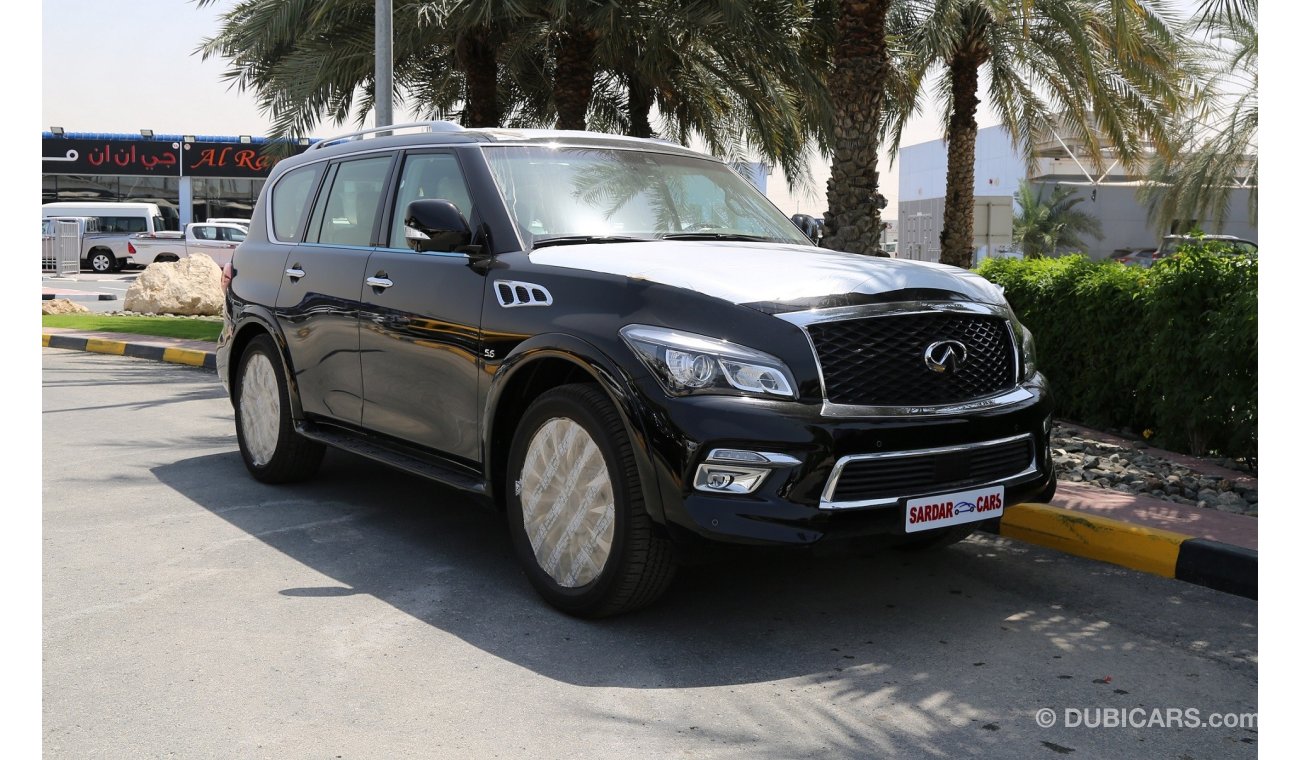 Infiniti QX80 5 yrs Unlimited Warranty