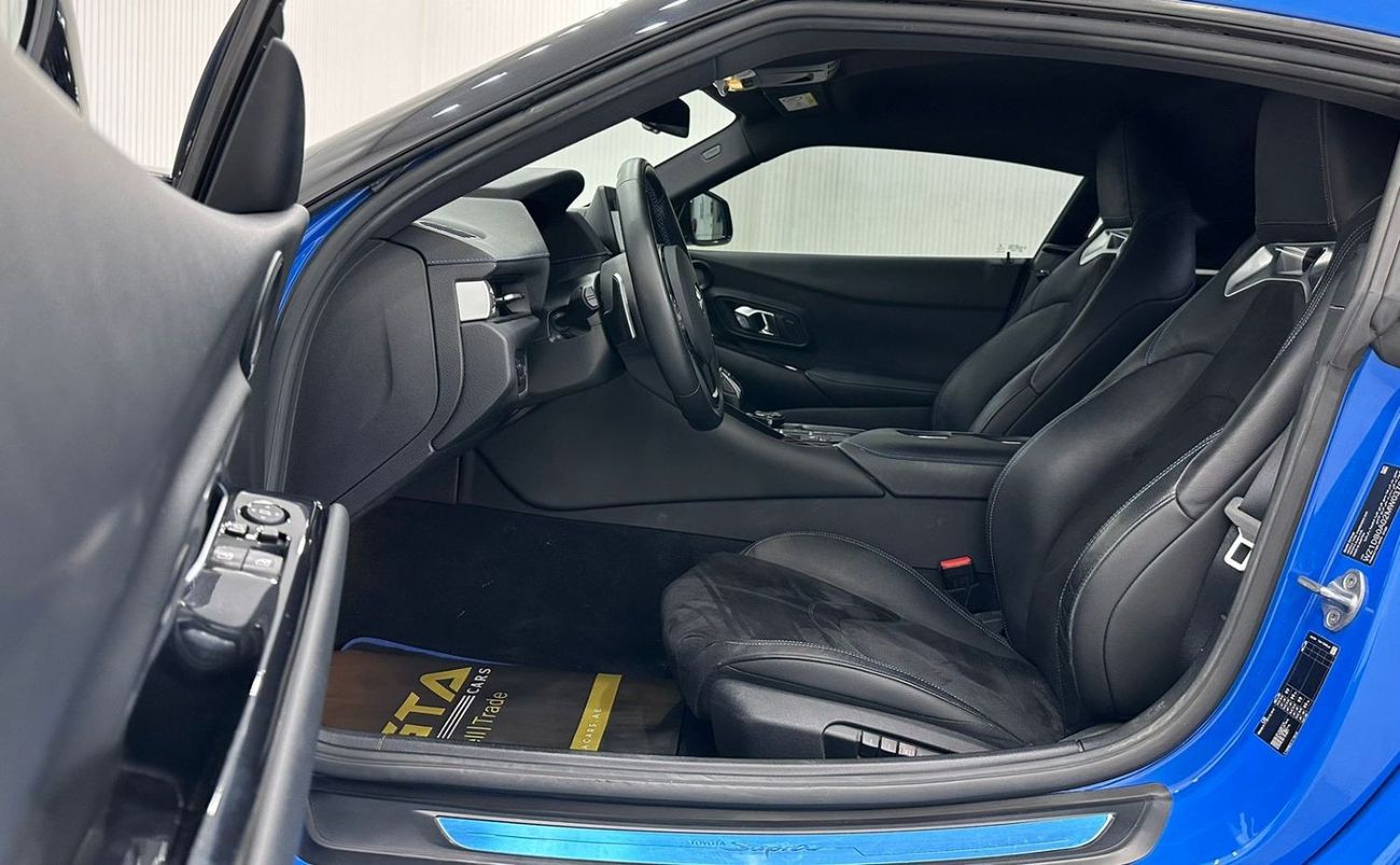 Toyota Supra GR Blue Edition 2021 Toyota Supra GR A91 Blue Edition, NOV 2026 Al Futtaim Warranty, Full Service Hi