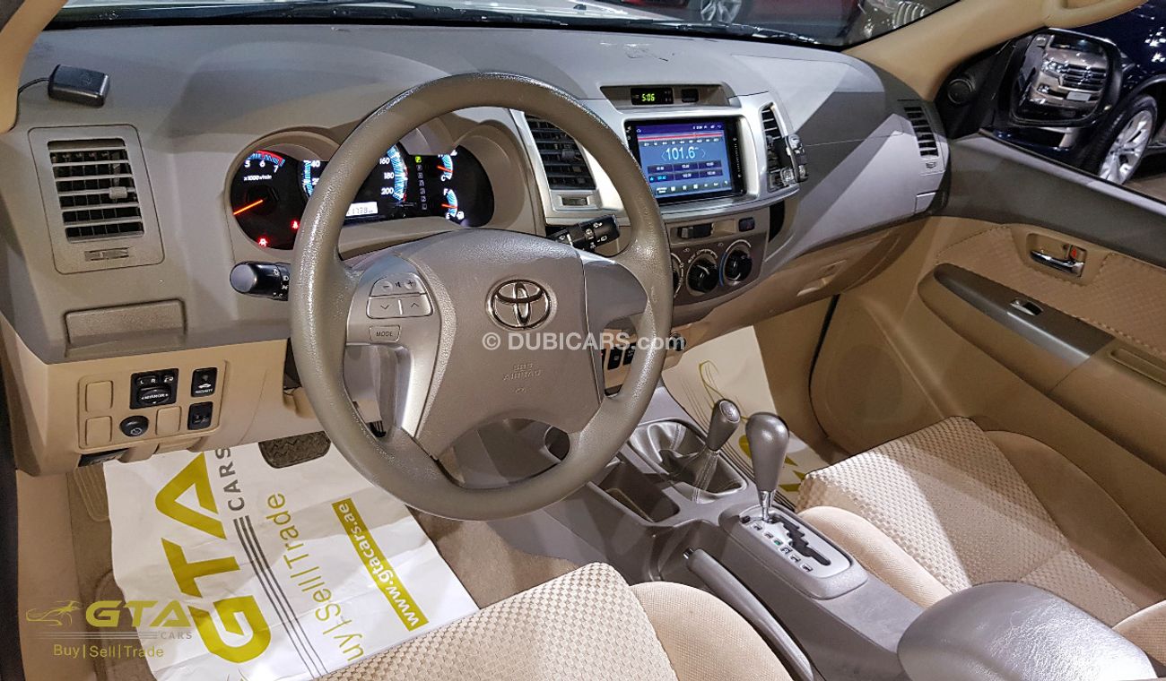 تويوتا فورتونر 2013 Toyota Fortuner, Warranty, Service History, GCC, Low Kms