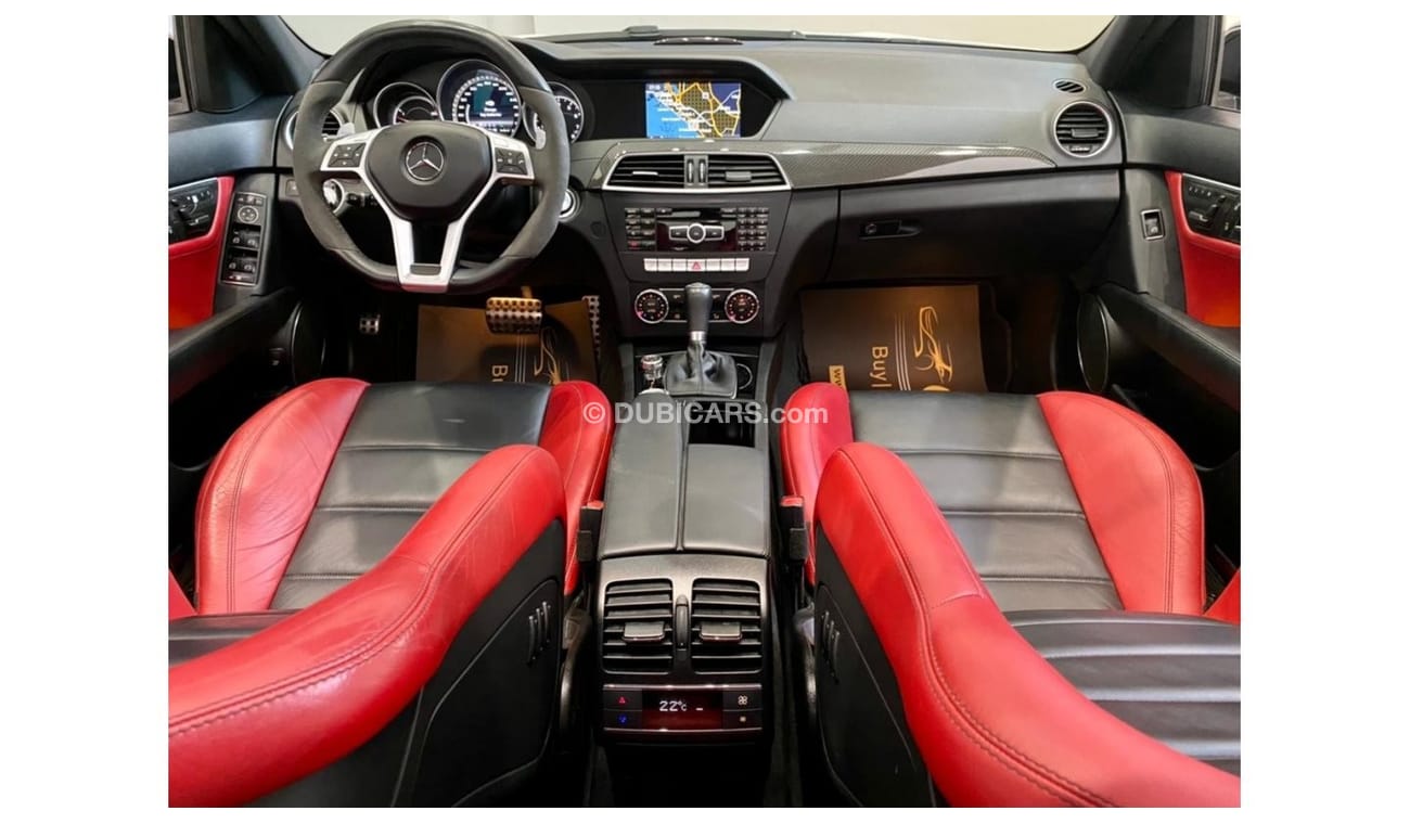 مرسيدس بنز C 63 AMG 2013 Mercedes-Benz C63 AMG, Full Mercedes History, Warranty, Low kms, GCC