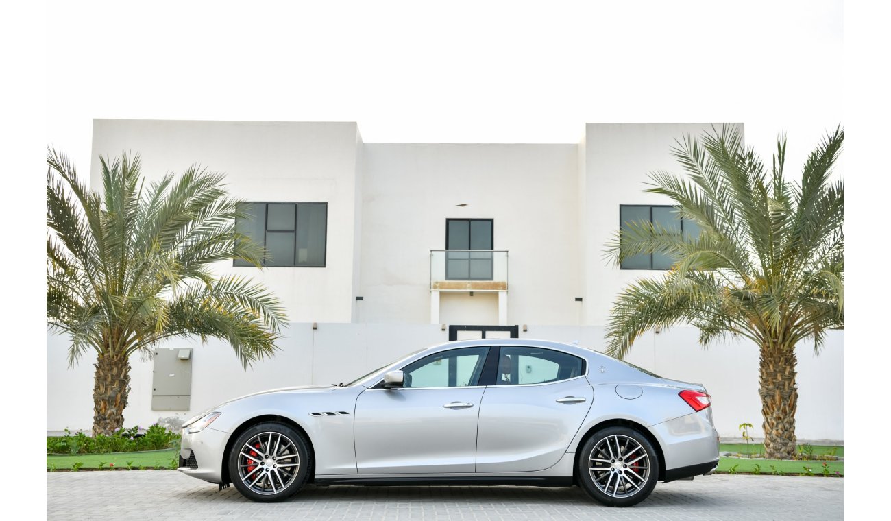 مازيراتي جيبلي 2 Y Warranty - Maserati Ghibli S - GCC - AED 2,473 - 0% Downpayment