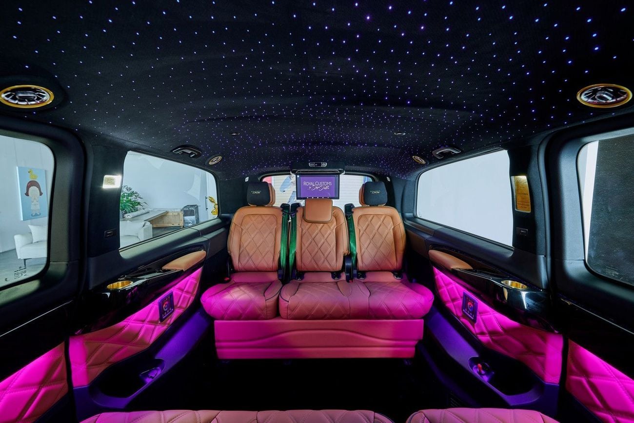 مرسيدس بنز V 300 2026 “L’ENTOURAGE” - Handcrafted by ROYAL CUSTOMS in Dubai (5 Year Warranty)