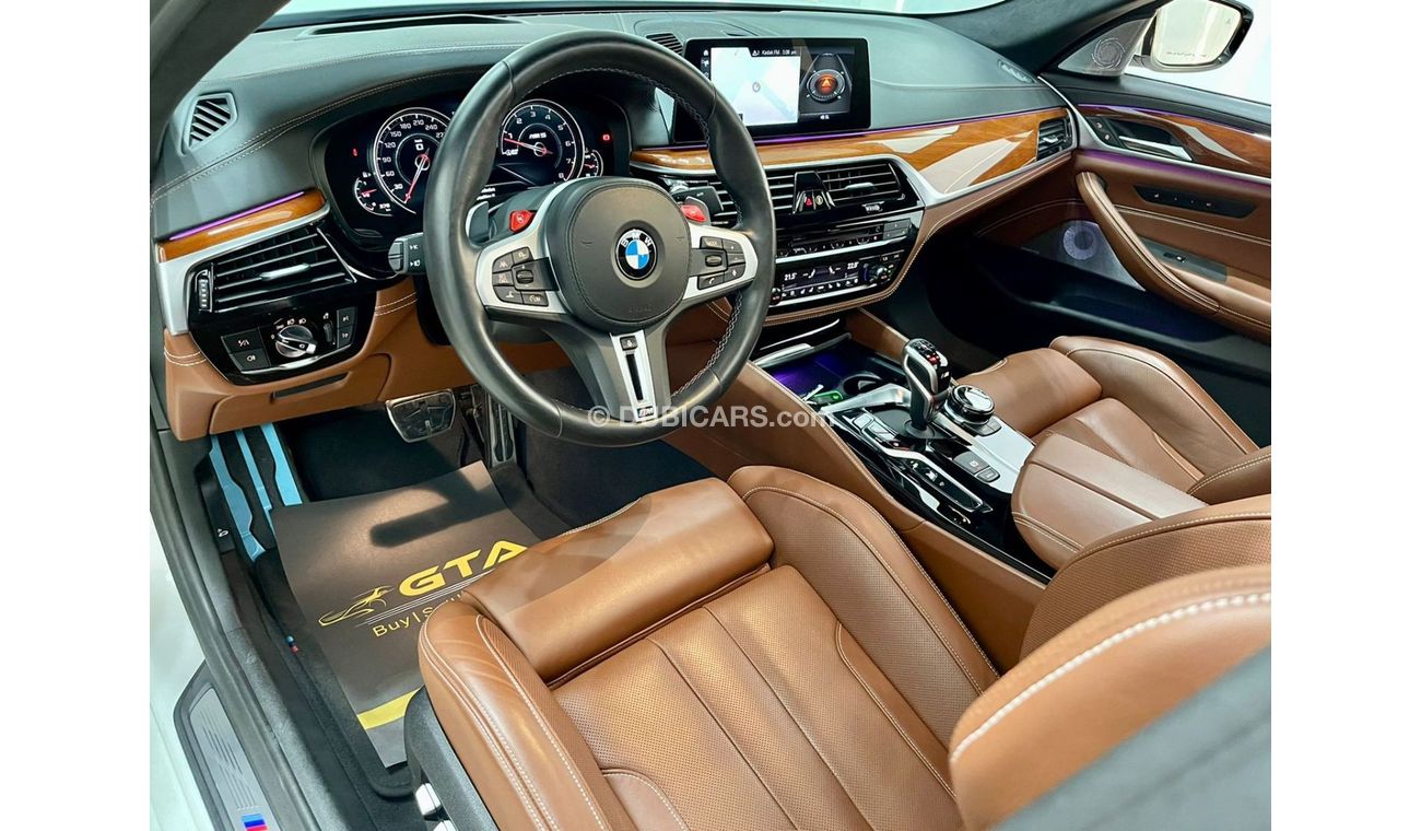 بي أم دبليو M5 2018 BMW M5, BMW Warranty Service Contract, BMW Service History, GCC