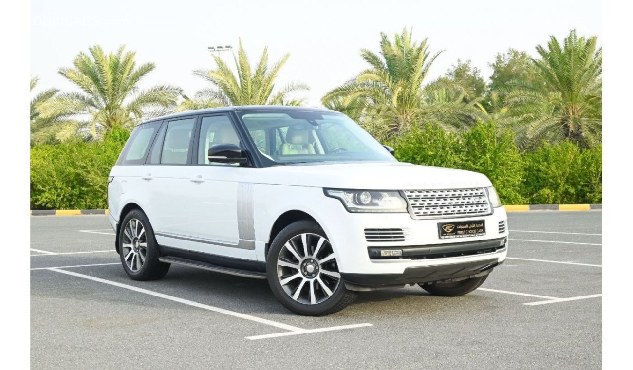 لاند روفر رانج روفر فوج HSE AED 4,543/monthly | 2015 | LAND ROVER | RANGE ROVER | VOUGE HSE 5.0L V8 GCC SPECS | L19988