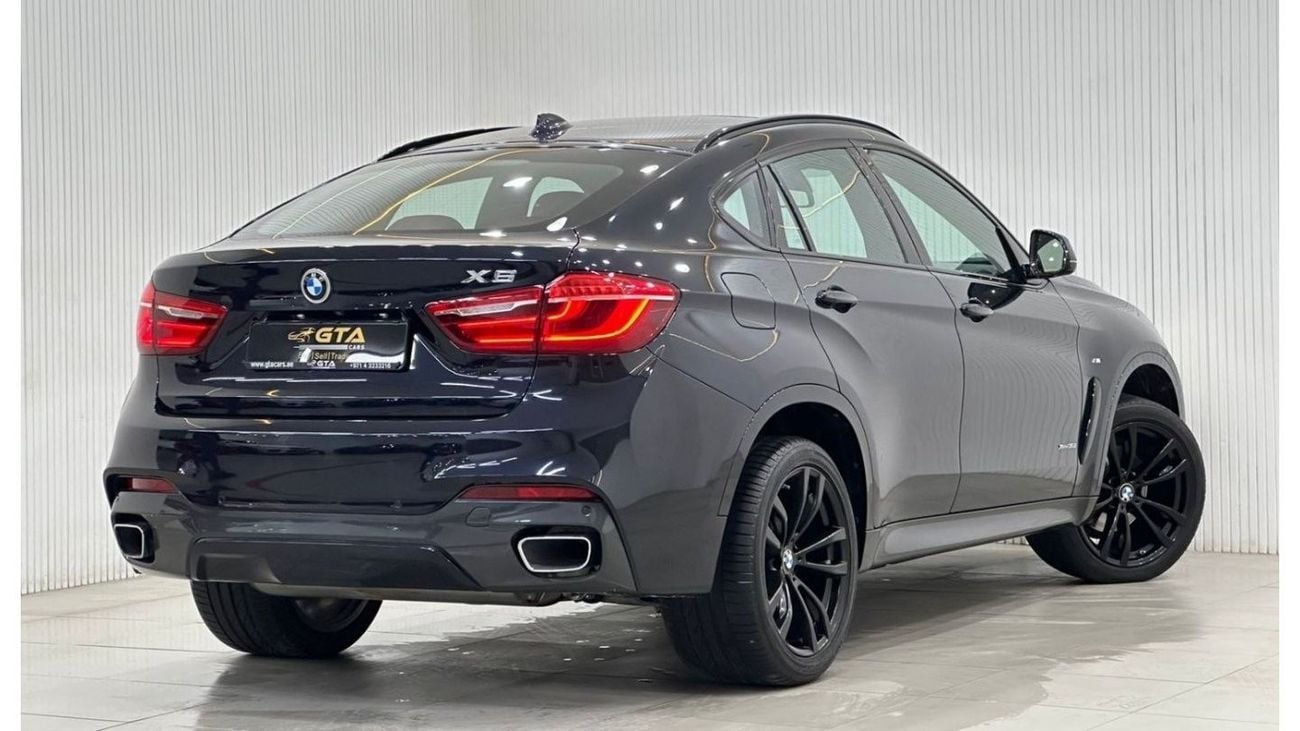 BMW X6 35i M Sport 2018 BMW X6 xDrive35i M-Sport, 2027 BMW Service Contract, Warranty, Low Kms, GCC