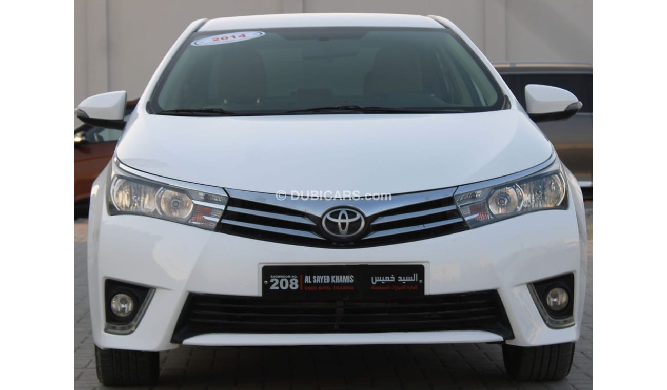 Toyota Corolla SE+ Toyota Corolla 2014 GCC in excellent condition without accidents 2000cc