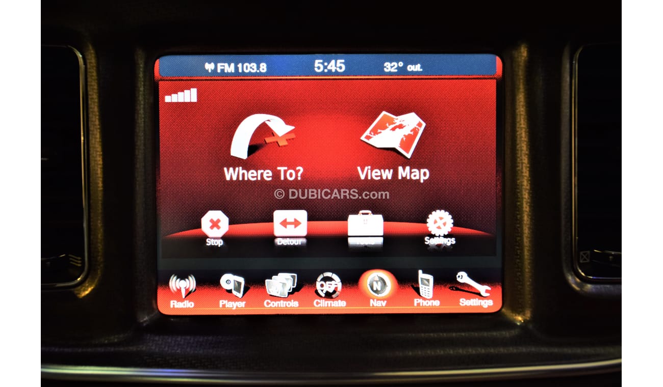 Dodge Charger ONLY18000 KM RT 2014 Model!! White Color! GCC Specs