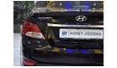Hyundai Accent EXCELLENT DEAL for our Hyundai Accent ( 2014 Model ) in Black Color GCC Specs