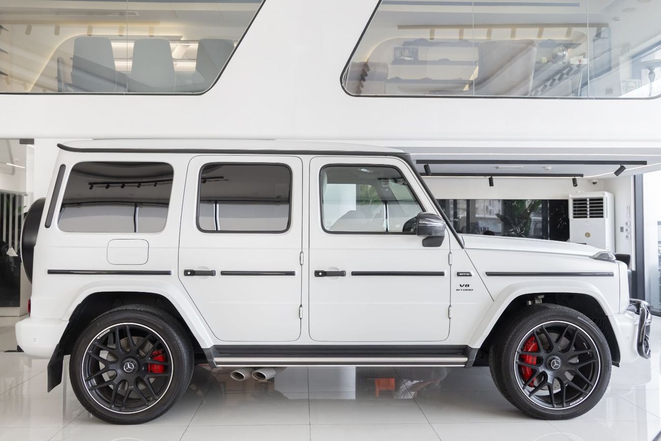 Mercedes Benz G63 AMG STD Mercedes-Benz G63 AMG | Fully loaded | Original Matte White | Japanese Specs
