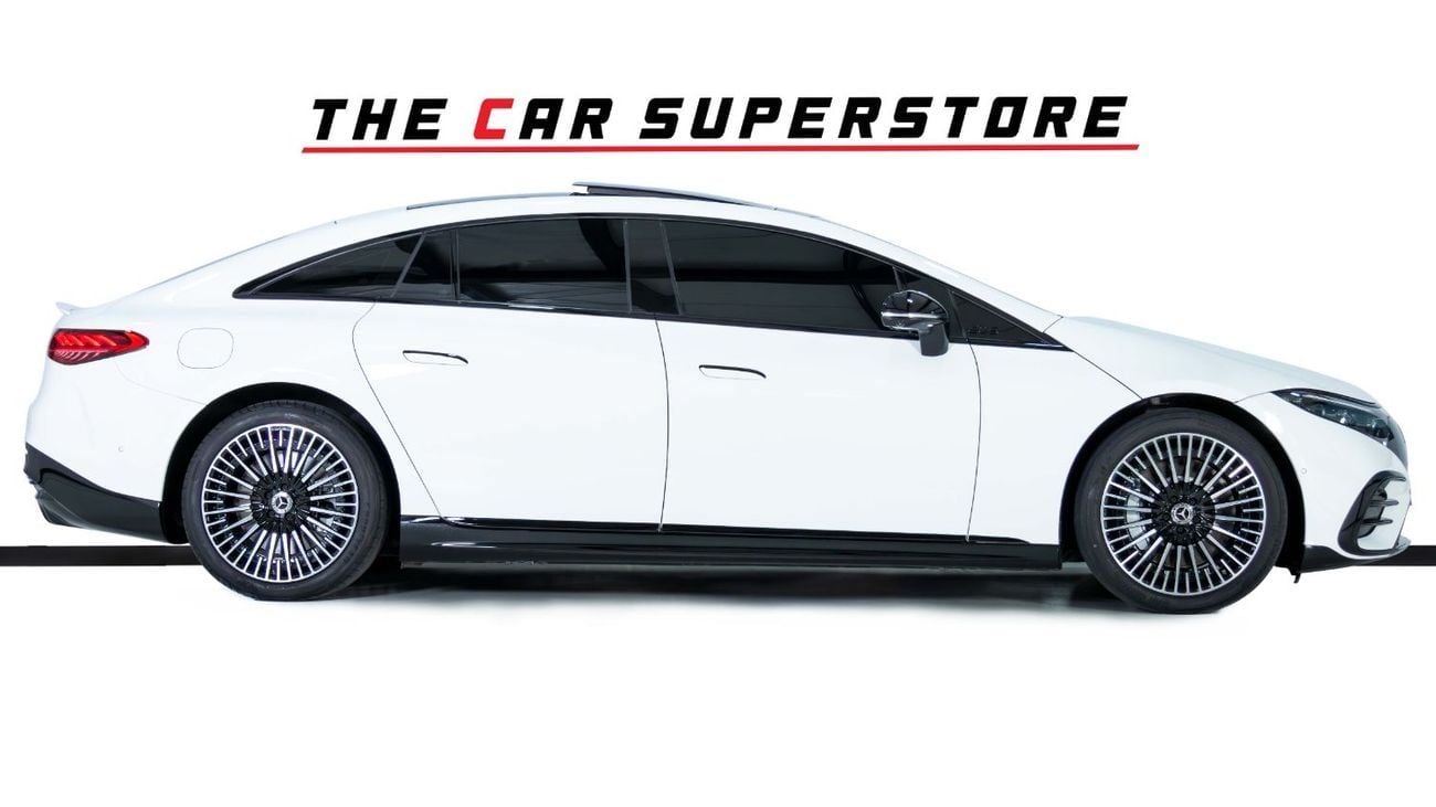 Mercedes-Benz EQS 450+ 450 PLUS-GCC-Gragash Warranty-High Specifications-Night Package-22Inch AMG Rims