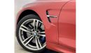 BMW M4 Std 2015 BMW M4, Full Service History-Service Contract, GCC