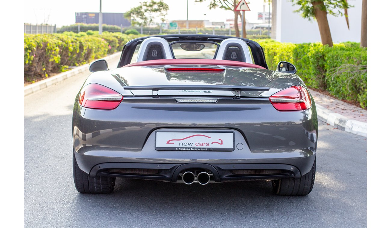 Porsche Boxster PORSCHE BOXTER S - 2015 - GCC - ZERO DOWN PAYMENT - 2845 AED/MONTHLY