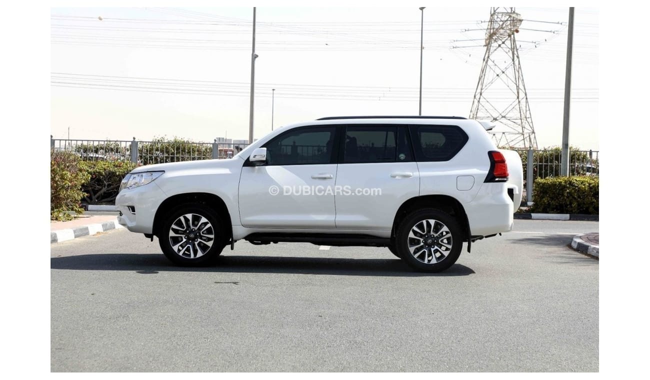 تويوتا برادو 2023 Toyota Prado 4.0 GXR DR P CB SR AT - Pearl White inside beige