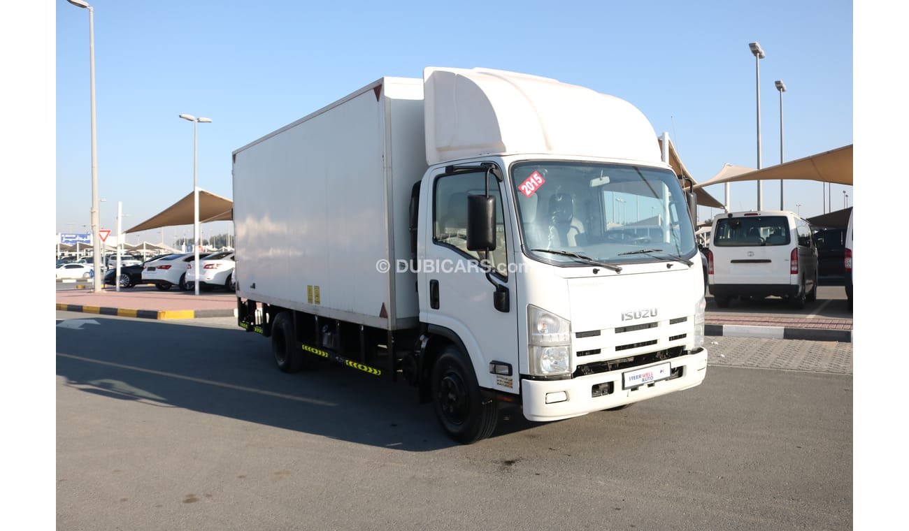 إيسوزو NPR BOX WITH TAIL LIFT 2015 PICKUP WITH GCC SPEC