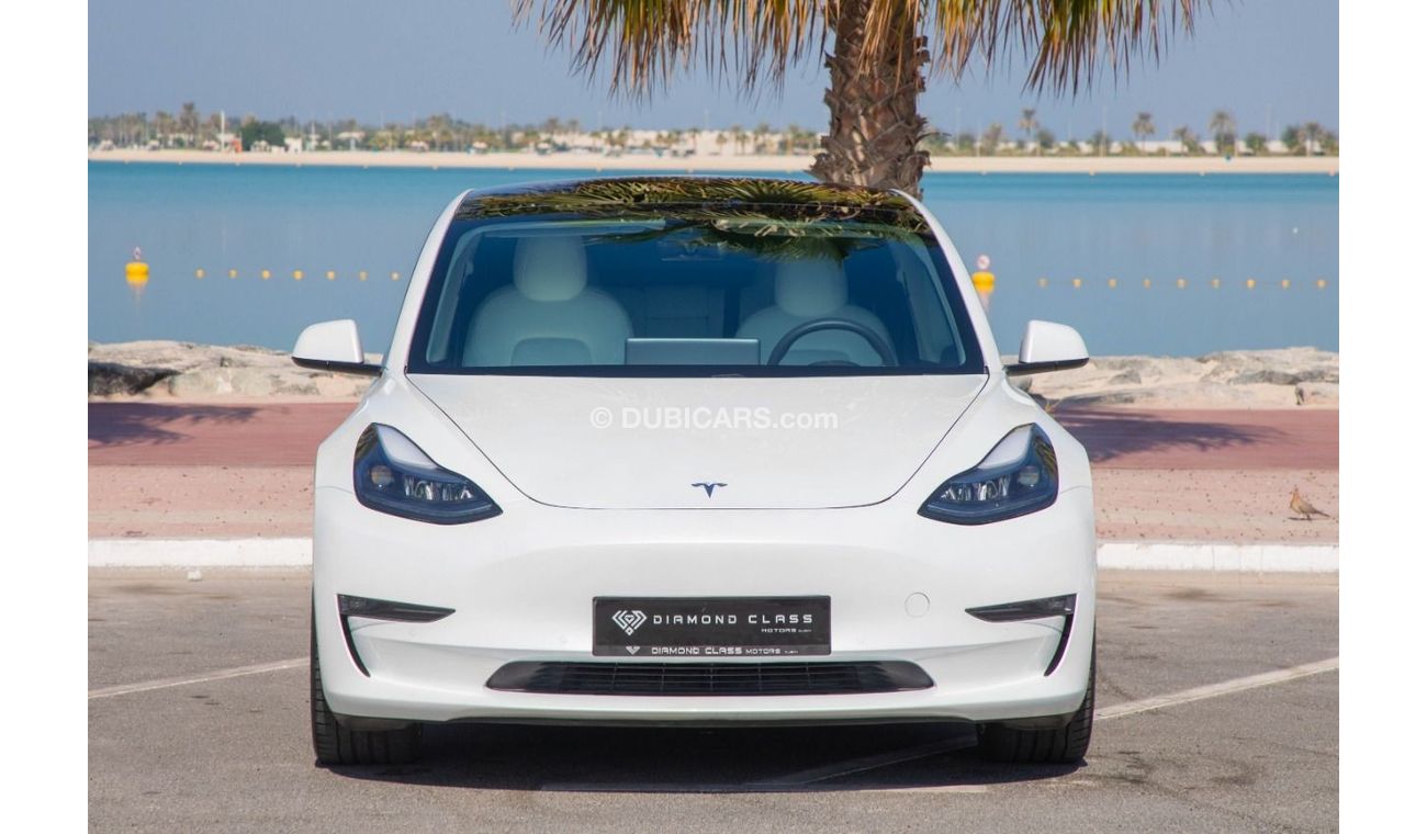 Tesla Model 3 TESLA Model 3 Long Range Auto Pilot  White Interior  GCC 2023 Auto pilot Under Warranty