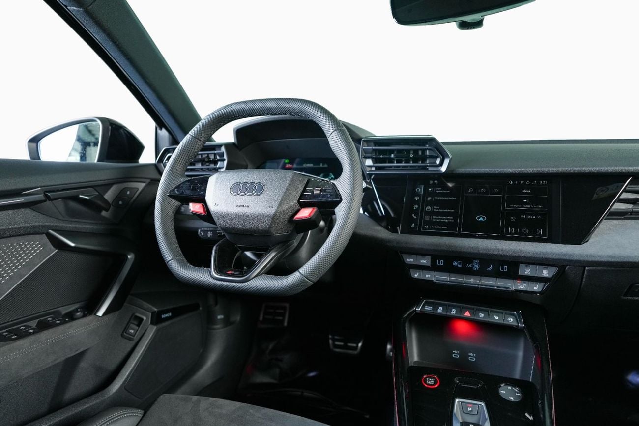 Audi RS3 TFSI SPORTBACK Metallic Black-Alcantra Trim-low Mileage-Warranty & Service Packages Available