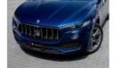 Maserati Levante | 3,329 P.M  | 0% Downpayment | Low Mileage | Maserati Warranty
