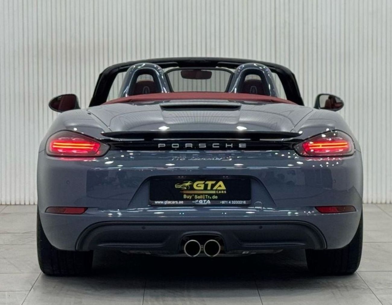 بورش بوكستر 718 S 2.5L A/T 2017 Porsche 718 Boxster S, 2026 Porsche Warranty, Sport Chrono Package, Low Kms, GCC