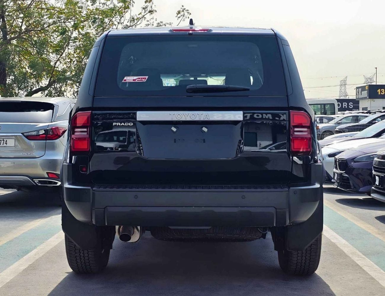 تويوتا برادو ALL ROUNDER / MID OPTION /2.8L DIESEL V4/ LETHAER WITH DRIVER PWR SEAT /SUNROOF (CODE#P28AR2)