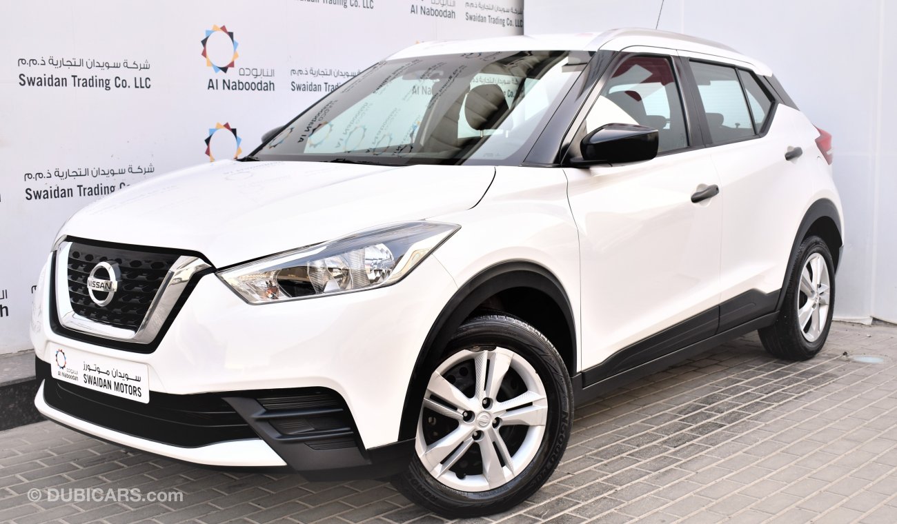 نيسان كيكس 1.6L S 2018 GCC SPECS DEALER WARRANTY