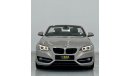 بي أم دبليو 220 2017 BMW 220i Sport Convertible, Full BMW Service History, Warranty, Low Kms, GCC