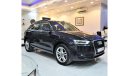 أودي Q3 Audi Q3 35TFSi QUATTRO ( 2014 Model! ) in Dark Blue Color! GCC Specs