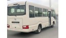 Toyota Coaster FULL OPTION — V6 — 4200cc — DIESEL—22 SEAT -- 3 POINT SEAT BILT - LUGGAGE RACK - CURTAINS - FRIDGE