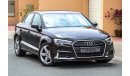 Audi A3 30 TFSI 2018 GCC under Agency Warranty with Zero Down-Payment.