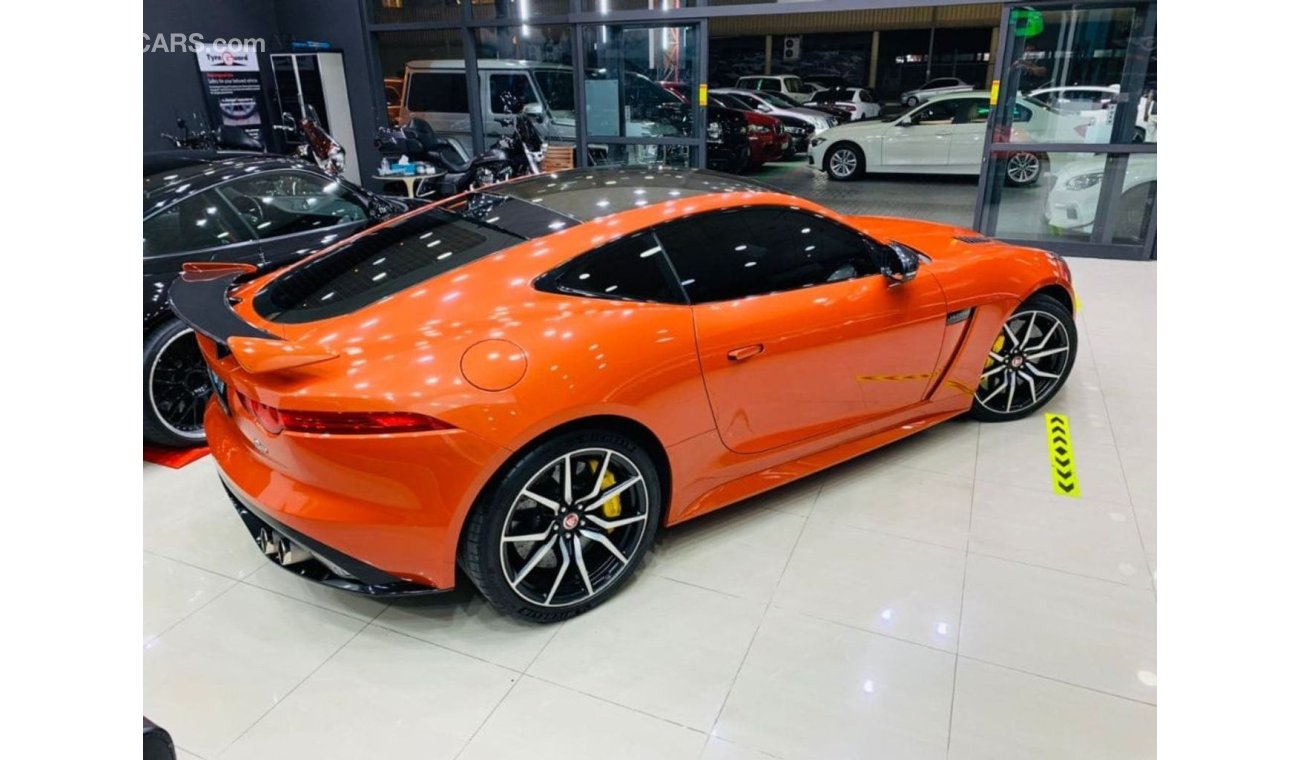 Jaguar F Type 575 HP SUPERCHARGED ENGINE CRAZY PERFORMANCE AND BRITISH LUXURY //SVR\\ ONLY FOR 249K AED