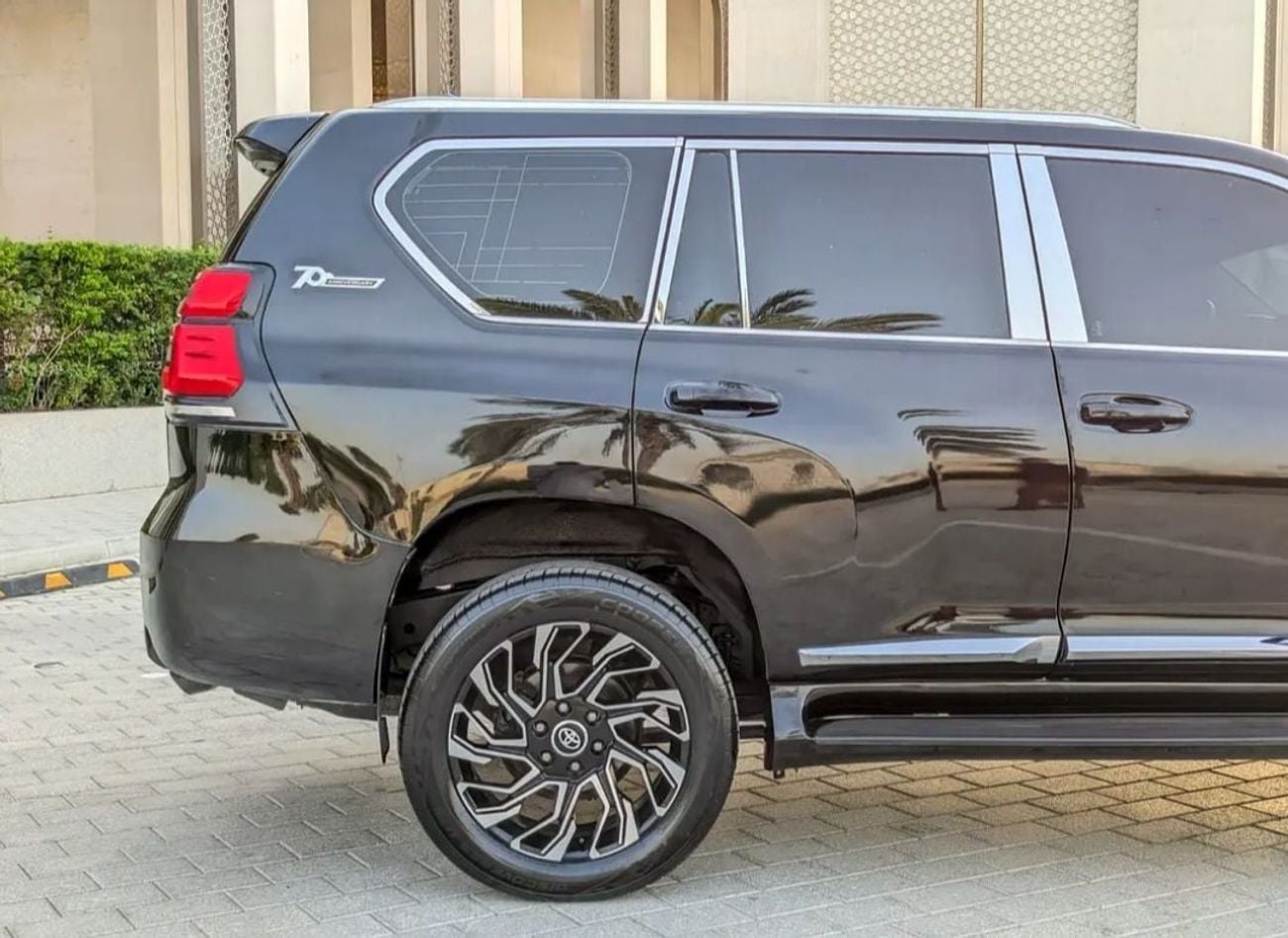 تويوتا برادو Toyota prado 2011model Facelifte 2023 2.7 v4 petrol Engine Colour Black Transmission Automatic Inter