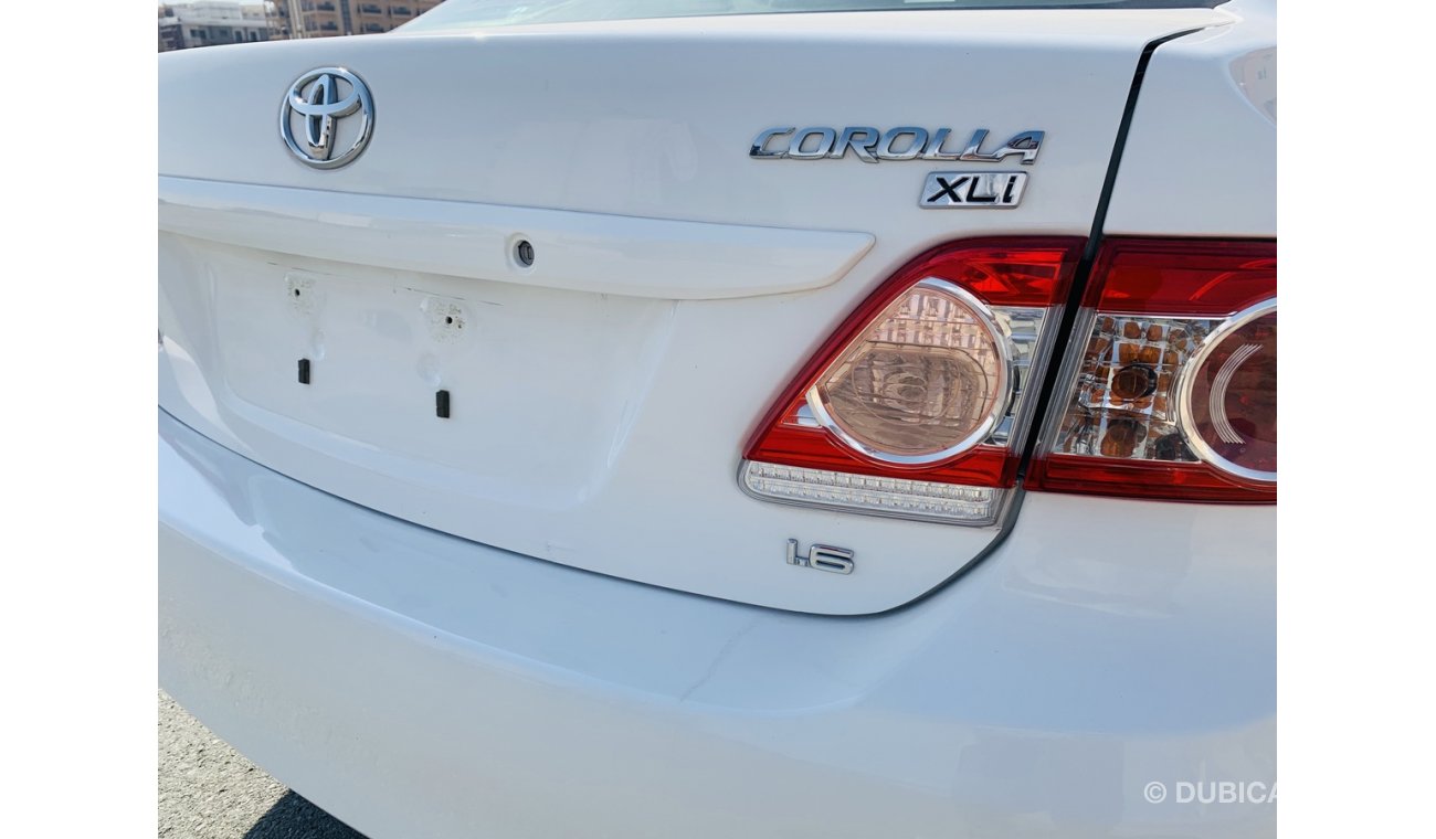 Toyota Corolla 2013 1.6L AUTOMATIC GCC SPECS