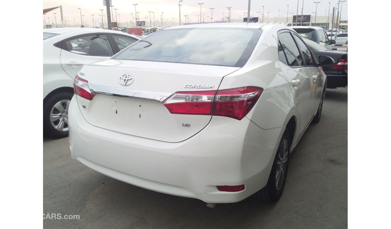 Toyota Corolla Toyota Corolla 1.6 2015 GCC