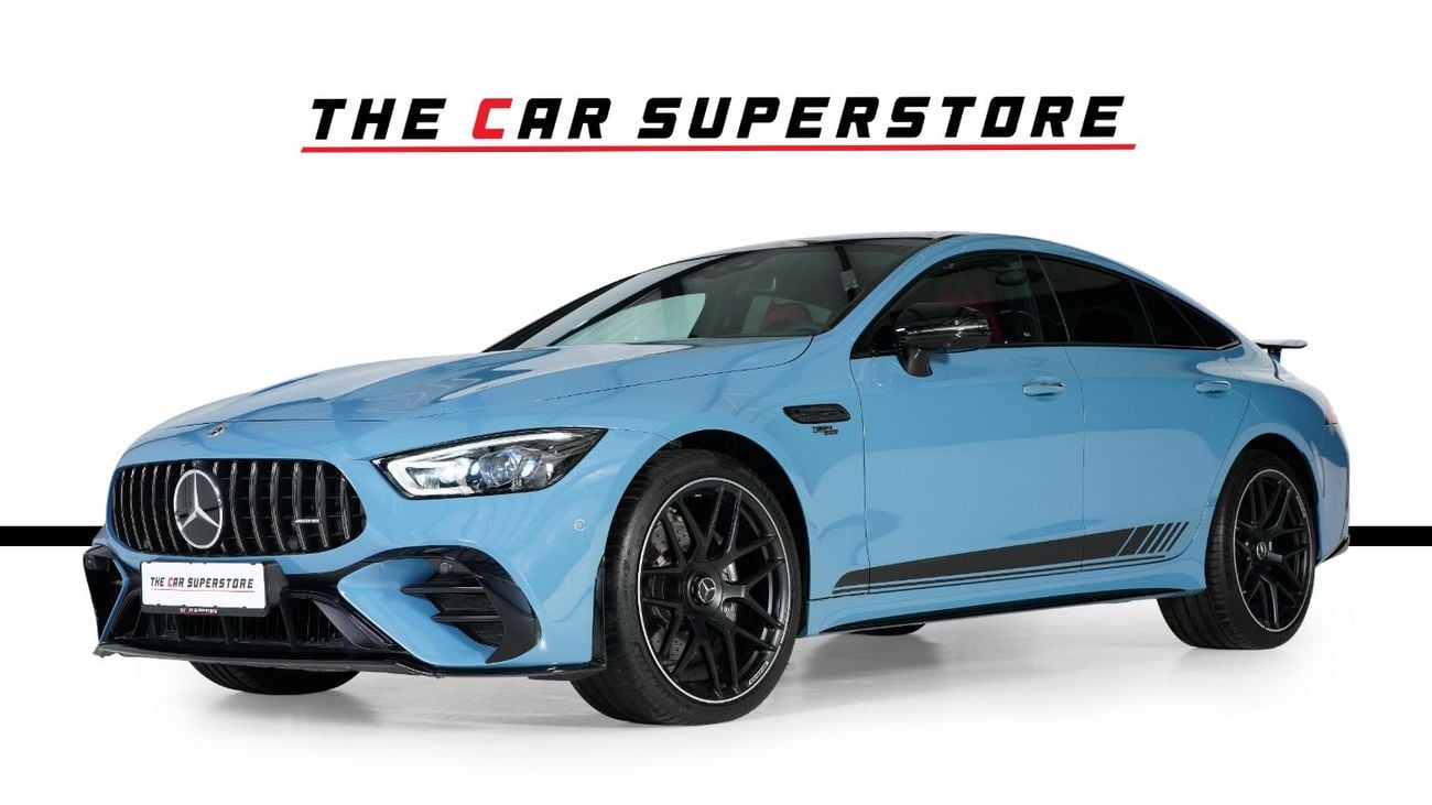 مرسيدس بنز AMG GT 53 New-China Blue-High Specification-AMG Sport Bucket Seats-Night Package